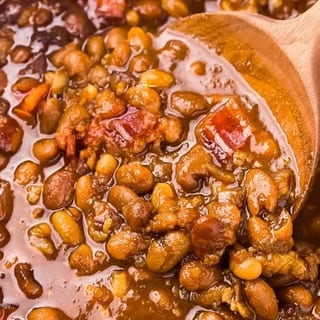 1/2 Pan Bbq Bacon Baked Beans